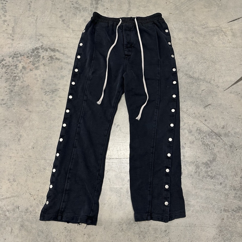 Rick Owens DRKSHDW Snap Button Sweatpants‎ Grunge Goth Streetwear